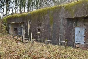 Ligne Maginot - BOIS DE CATTENOM - X14 - (Abri) - Vue sur la partie gauche