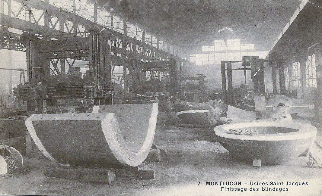 Ligne Maginot - Usine St Jacques - L'atelier des blindages