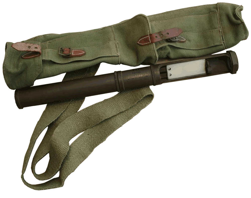 Ligne Maginot - Detecteur de CO modèle 36 - Le détecteur et son étui