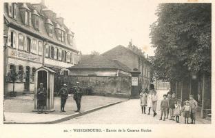 Ligne Maginot - Caserne Hoche - L'entrée de la caserne 