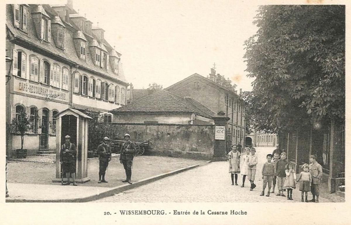 Ligne Maginot - Caserne Hoche - L'entrée de la caserne 