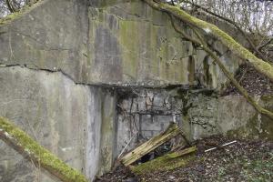 Ligne Maginot - PA NIFFER 1 - (Blockhaus pour canon) - Créneau de tir extérieur 