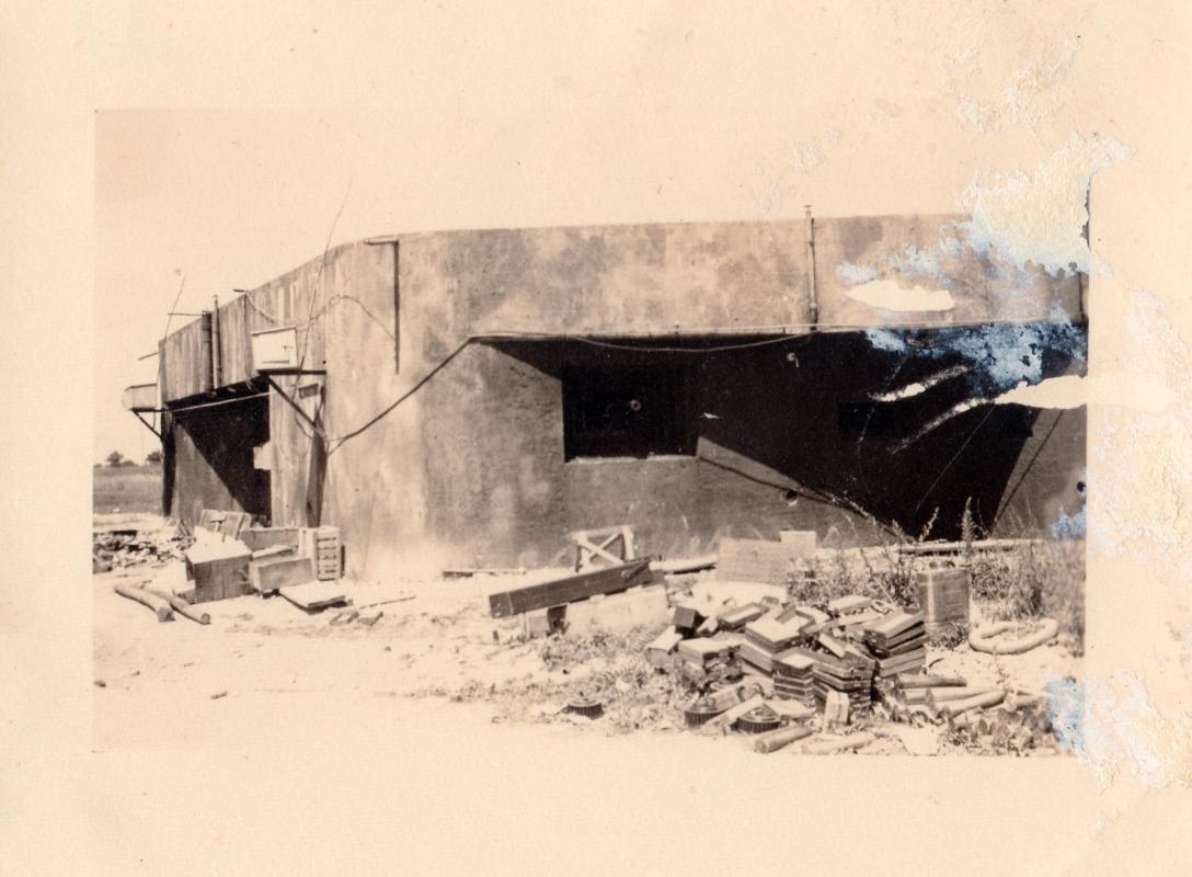 Ligne Maginot - 45/3 - ALGOLSHEIM SUD - (Casemate d'infanterie - double) - Vue de la chambre de tir sud