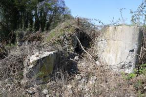 Ligne Maginot - GROSSE SOELGEL - (Blockhaus de type indéterminé) - Les ruines du blockhaus.