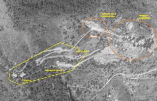 Ligne Maginot - ROQUEBRUNE - CASERNE CORNILLAT - (Casernement) - Emplacement du casernement