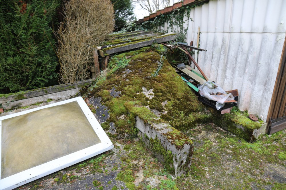 Ligne Maginot - SARRALBE VILLE 8 - (Blockhaus pour arme infanterie) - La façade remblayée