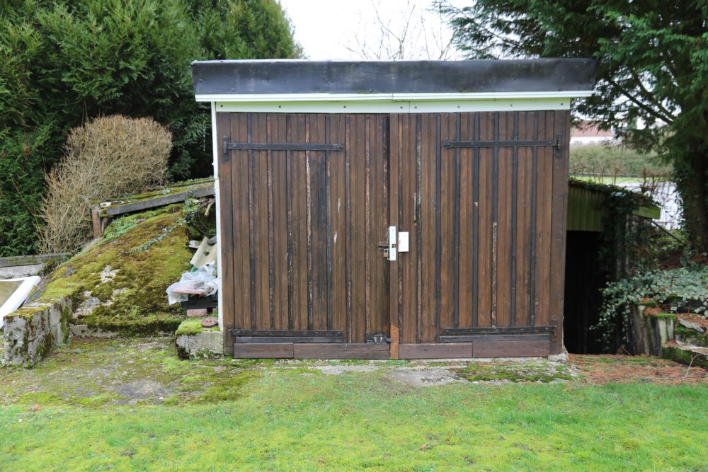 Ligne Maginot - SARRALBE VILLE 8 - (Blockhaus pour arme infanterie) - Blockhaus transformé.
Visite avec le propriétaire