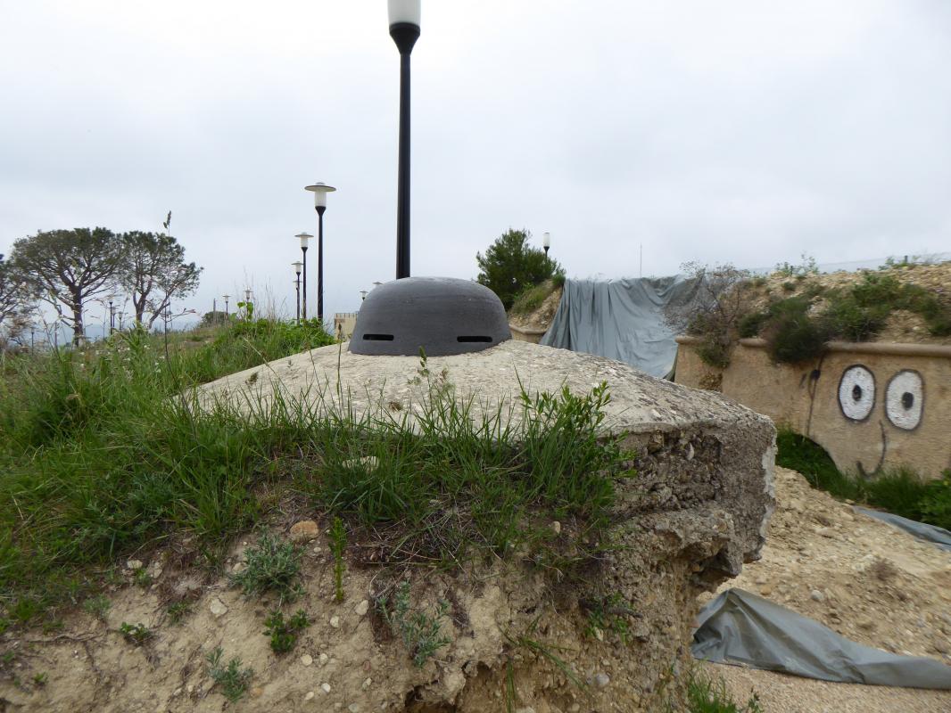 Ligne Maginot - FORT de COLOMARS - Batterie des CABANES (Position d'artillerie préparée) - 