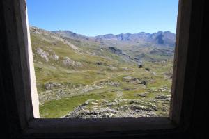 Ligne Maginot - LES ROCHILLES - (Ouvrage d'infanterie) - La vue sur la Clarée depuis l'un des blocs de combat.