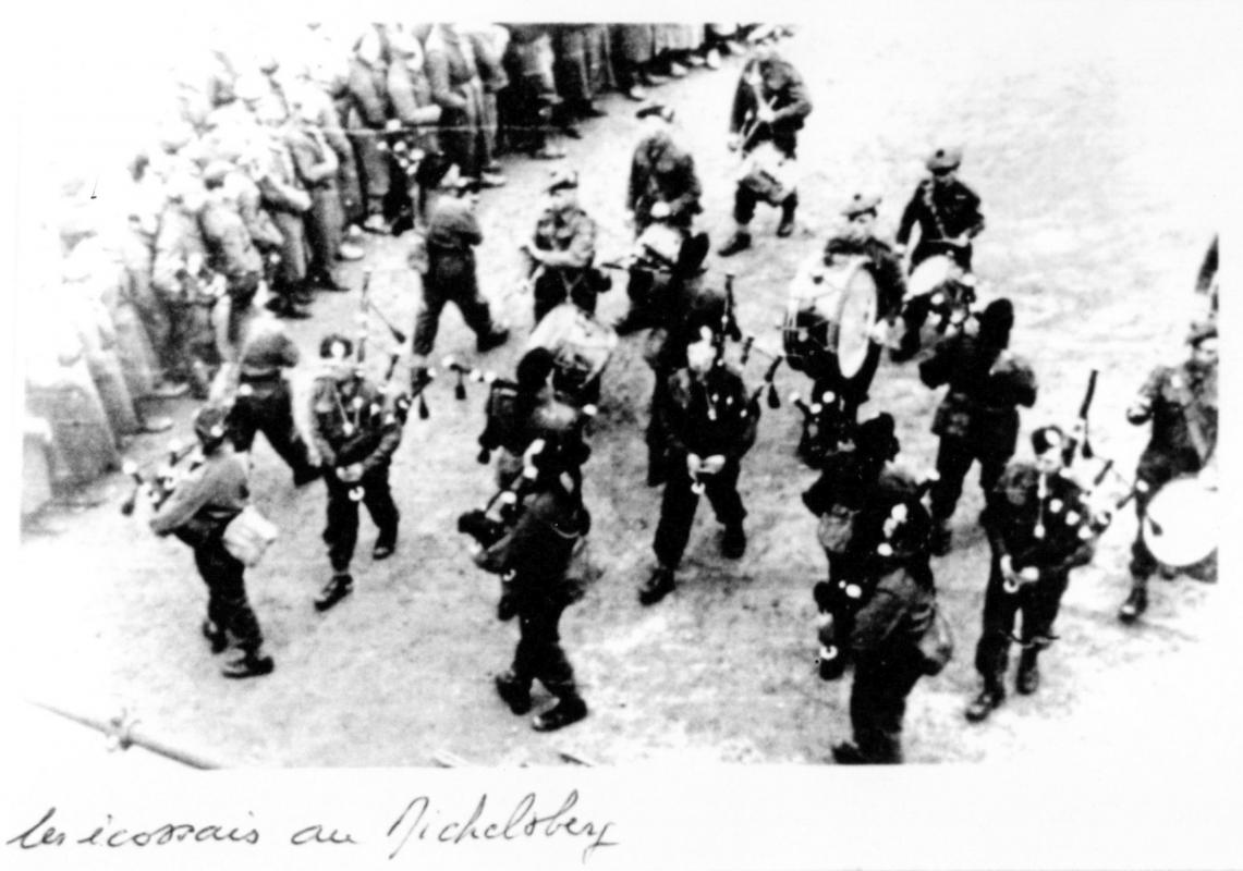 Ligne Maginot - MICHELSBERG - A22 - (Ouvrage d'artillerie) - Les écossais de la 51° DI W au Michelsberg - SAUTERAY