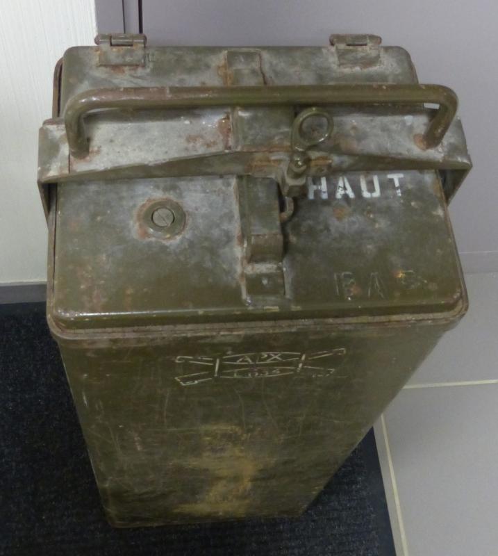 Ligne Maginot - L634 -   Boîte de rangement 