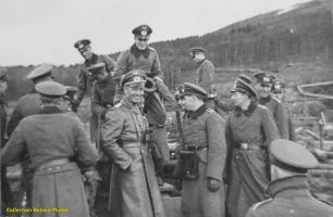 Ligne Maginot - HOCHWALD - (Ouvrage d'artillerie) - Une des pièces de 120 L de Bange installée à l'extérieur à proximité du bloc 1 du Hochwald