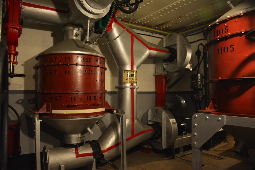 Ligne Maginot - Petit ouvrage de Rohrbach - Installation de ventilation filtrage
Fabrication NEU Lille