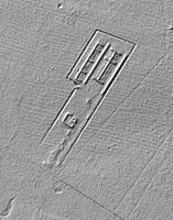 Ligne Maginot - REININGUE - (Dépôt de Munitions) -  Image LIDAR