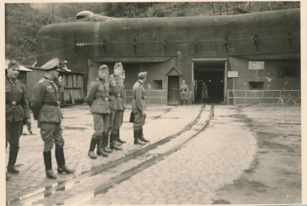 Ligne Maginot - HOCHWALD - (Ouvrage d'artillerie) - Entrée munitions