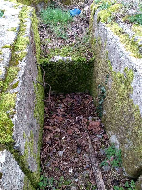 Ligne Maginot - T6 - ONNAING - (Cuve pour arme d'infanterie) - Disparue