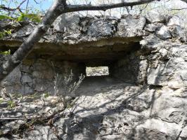Ligne Maginot - PIERRE POINTUE - C4 - (Cuve pour arme d'infanterie) - 