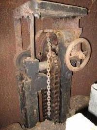 Ligne Maginot - SOUFFLENHEIM (II / 23° RIF) - (Abri) - Commande du plancher amovible de la cloche GFM