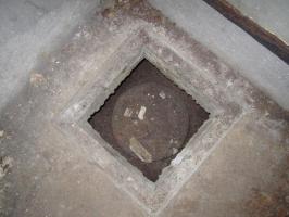 Ligne Maginot - SOUFFLENHEIM (II / 23° RIF) - (Abri) - Tampon de visite de la fosse chimique Asepta