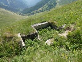 Ligne Maginot - COL DE RAUS - C4 - (Cuve pour arme d'infanterie) - 