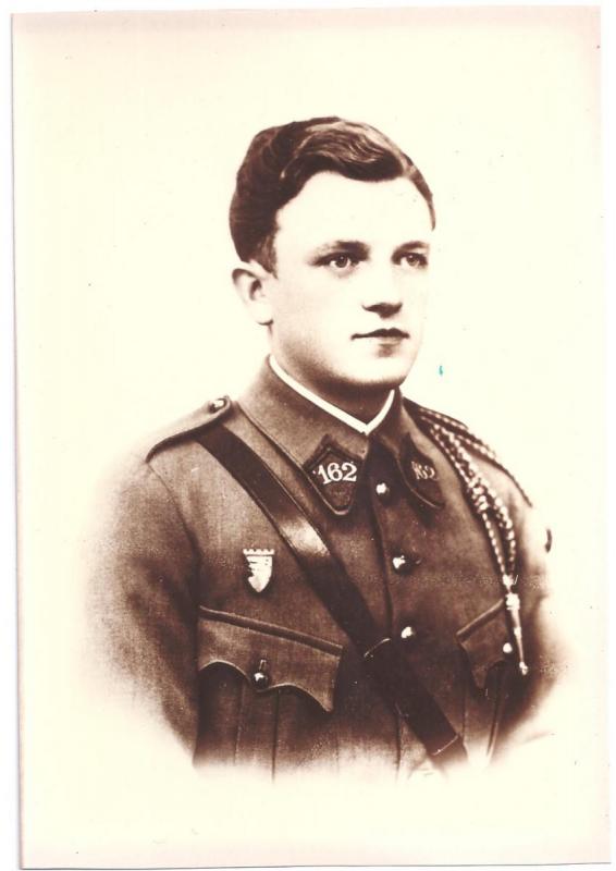 Ligne Maginot - André de Potter -  Soldat au 162° RIF, incorporé en 1938