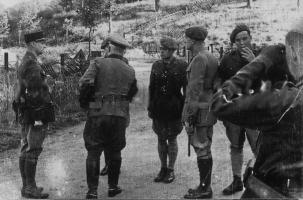 Ligne Maginot - GALGENBERG - A15 - (Ouvrage d'artillerie) - Parvis de l''entrée des munitions
Reddition de l'ouvrage - Fin juin 1940