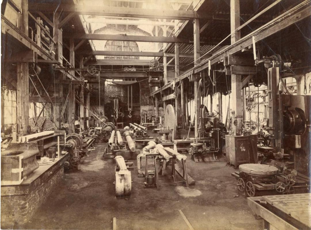 Ligne Maginot - Ateliers Crozet-Fourneyron - Les ateliers Crozet Fourneyron en 1882