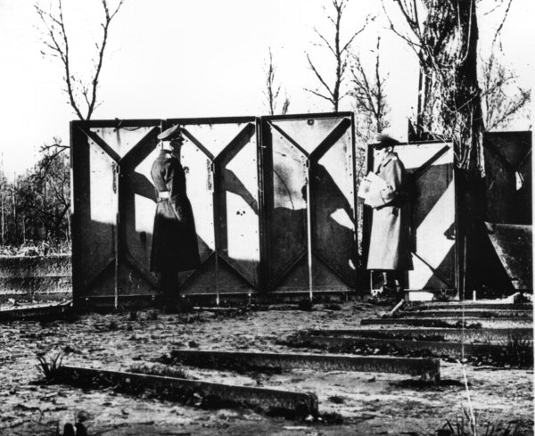 Ligne Maginot - Panneaux anti-affouillement - 