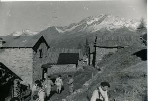 Ligne Maginot - Alpins du 71° BAF - Alpins du 71° Bataillon Alpin de Forteresse dans le hameau du Charmais au dessus de Modane