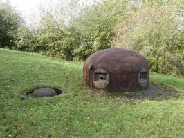 Ligne Maginot - WELSCHHOF - (Ouvrage d'infanterie) - Bloc 2
Cloche GFM et prise d'air