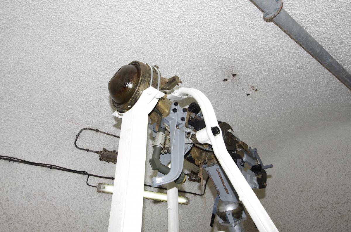 Ligne Maginot - ROHRBACH - FORT CASSO - (Ouvrage d'infanterie) - Reconstitution intérieur de cloche AM - détail AM