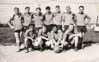Ligne Maginot - LUDELANGE - (Camp de sureté) - Le personnel du CM62  
L'équipe de football