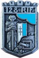 Ligne Maginot - Insigne du 128° Régiment d'Infanterie de Forteresse -  