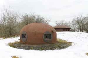Ligne Maginot - WELSCHHOF - (Ouvrage d'infanterie) - Bloc 2
la cloche et la tourelle