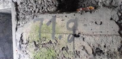 Ligne Maginot - 3 - UNTERJAEGERHOF - ROUTE DU WALDHOF - (Casemate d'infanterie - Simple) - Marquage 71g dans l'entrée (numérotation allemande)
