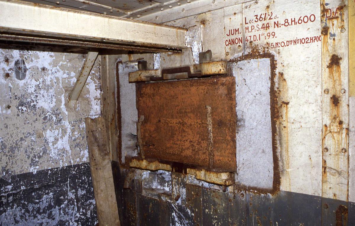 Ligne Maginot - BREHAIN OUEST (C2 DE L'OUVRAGE DE BREHAIN) - (Casemate d'infanterie - Simple) - Chambre de tir