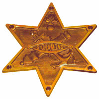 Ligne Maginot - Locotracteur Crochat - Plaque constructeur de la Société des Forges et Aciéries de la Marine et d'Homécourt à Saint Chamond