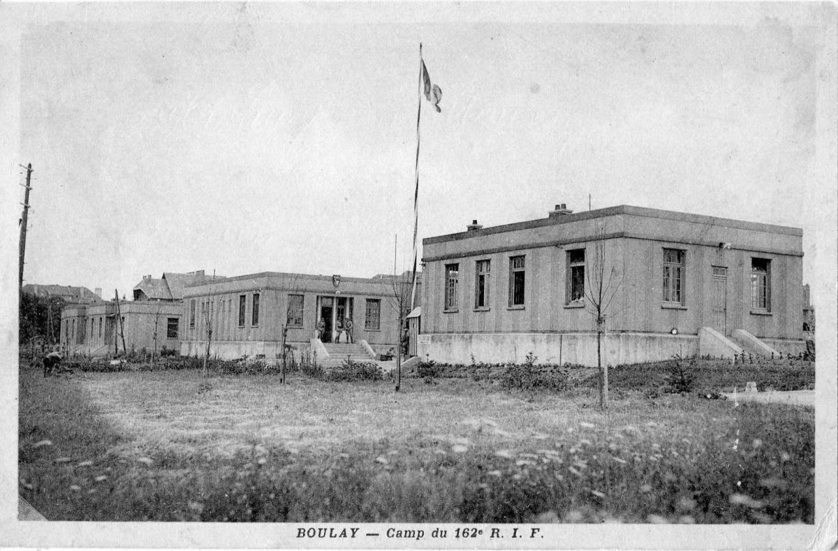 Ligne Maginot - BOULAY - (Camp de sureté) - Bâtiments métalliques à l'entrée du camp
Le poste de police