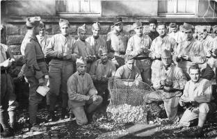 Ligne Maginot - 168° Régiment d'Infanterie de Forteresse - Soldats du 168° RIF - Photo prise au camp Bitche