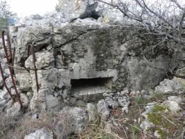 Ligne Maginot - SAINT OUEN - COTE 680 - (Observatoire indeterminé) - Créneau est