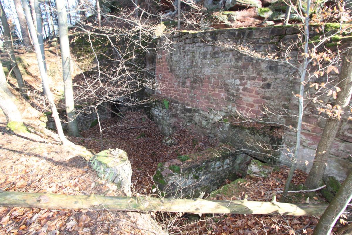 Ligne Maginot - PHILIPPSBOURG (154°RIF - 1/168°RAP) - (PC de Sous-Secteur) -  Entrées ouest du PC                                               