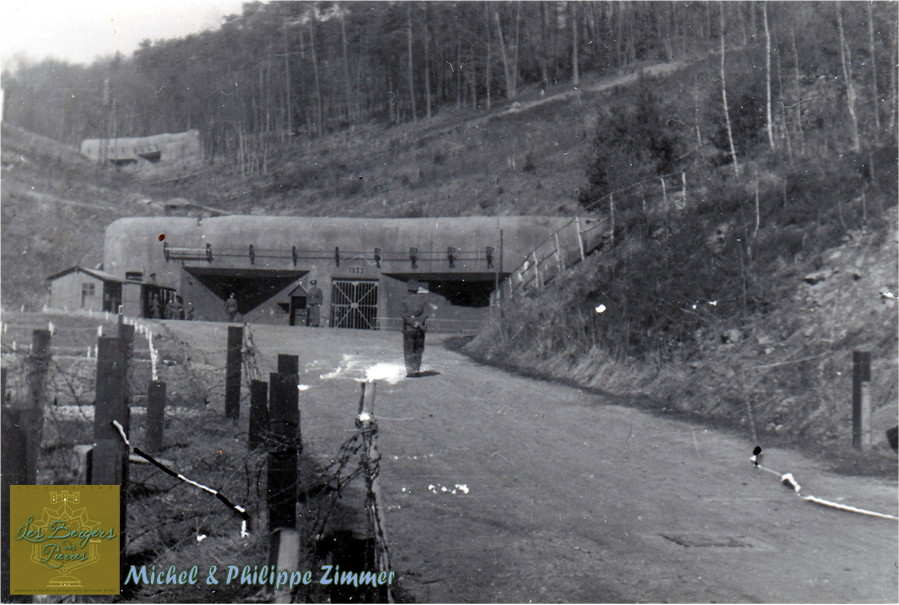 Ligne Maginot - HOCHWALD - (Ouvrage d'artillerie) - Bloc 8
Entrée munitions