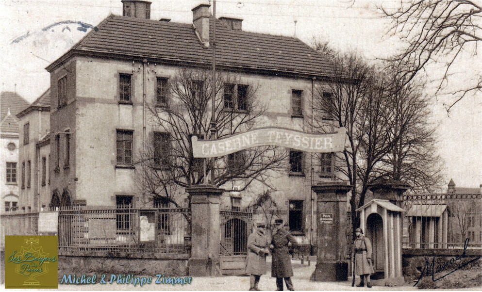 Ligne Maginot - CASERNE TEYSSIER - 37°RIF - (Camp de sureté) - 