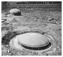 Ligne Maginot - SCHOENENBOURG - (Ouvrage d'artillerie) - Bloc 5
Les dessus après les combats