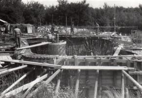 Ligne Maginot - SCHOENENBOURG - (Ouvrage d'artillerie) - Reconstruction de l'entrée des hommes en 1952