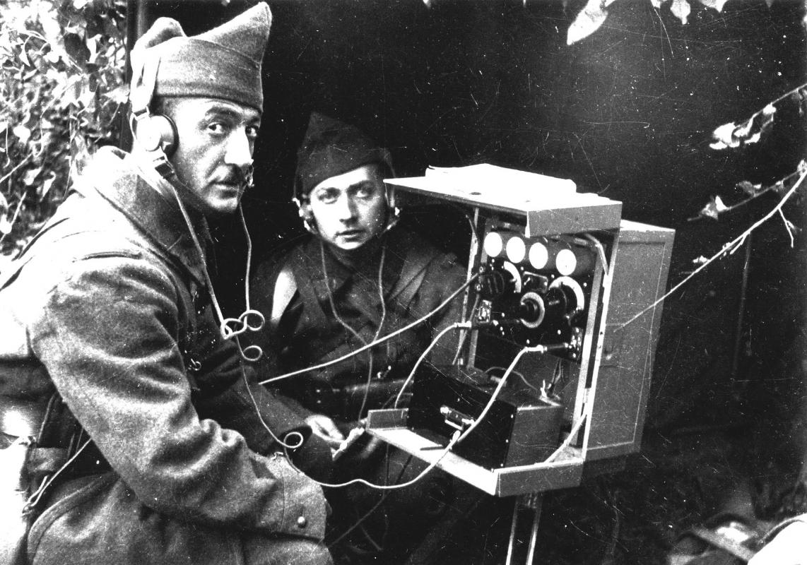 Ligne Maginot - Poste recepteur R11 - Un poste récepteur R11 en exploitation