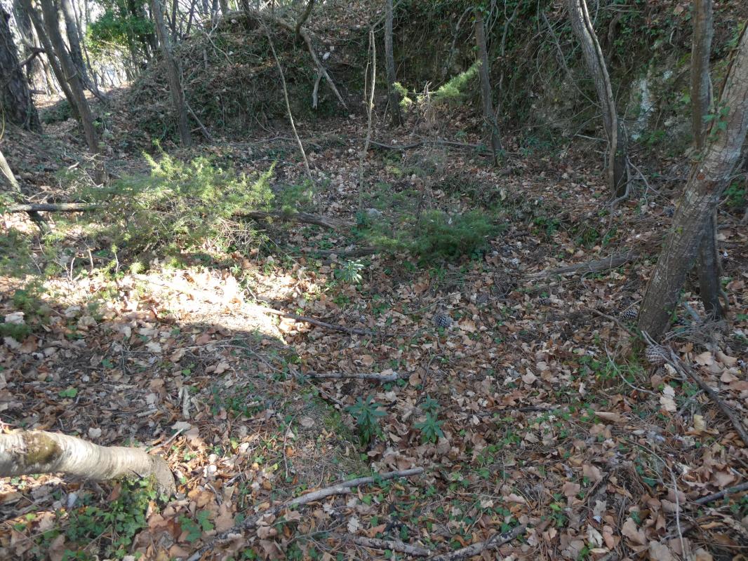 Ligne Maginot - PITSOLA Cote 669 (Point d'appui) (Divers) - Soubassement d'un casernement