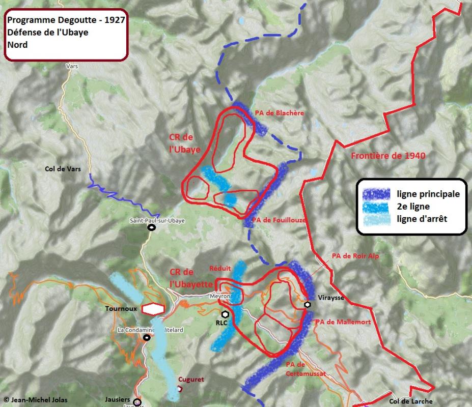 Ligne Maginot - Programme Degoutte - Tournoux -  