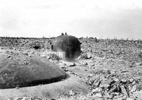Ligne Maginot - FERMONT - A2 - (Ouvrage d'artillerie) - Le bloc 1 après les combats