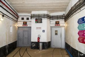 Ligne Maginot - SCHOENENBOURG - (Ouvrage d'artillerie) - Entrée munitions
Vers les monte-charges